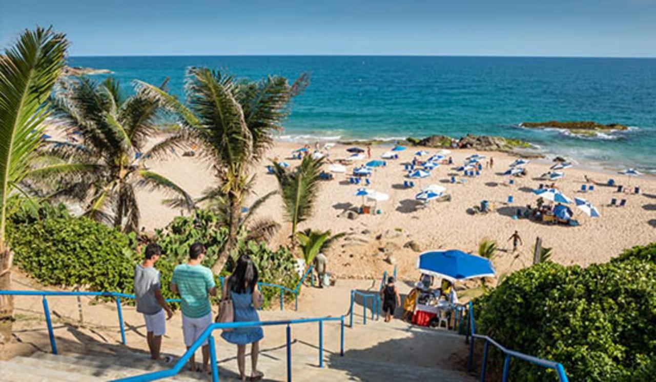 Flat Atlatic City Apart Hotel Barra Ondina Em Salvador Exteriör bild