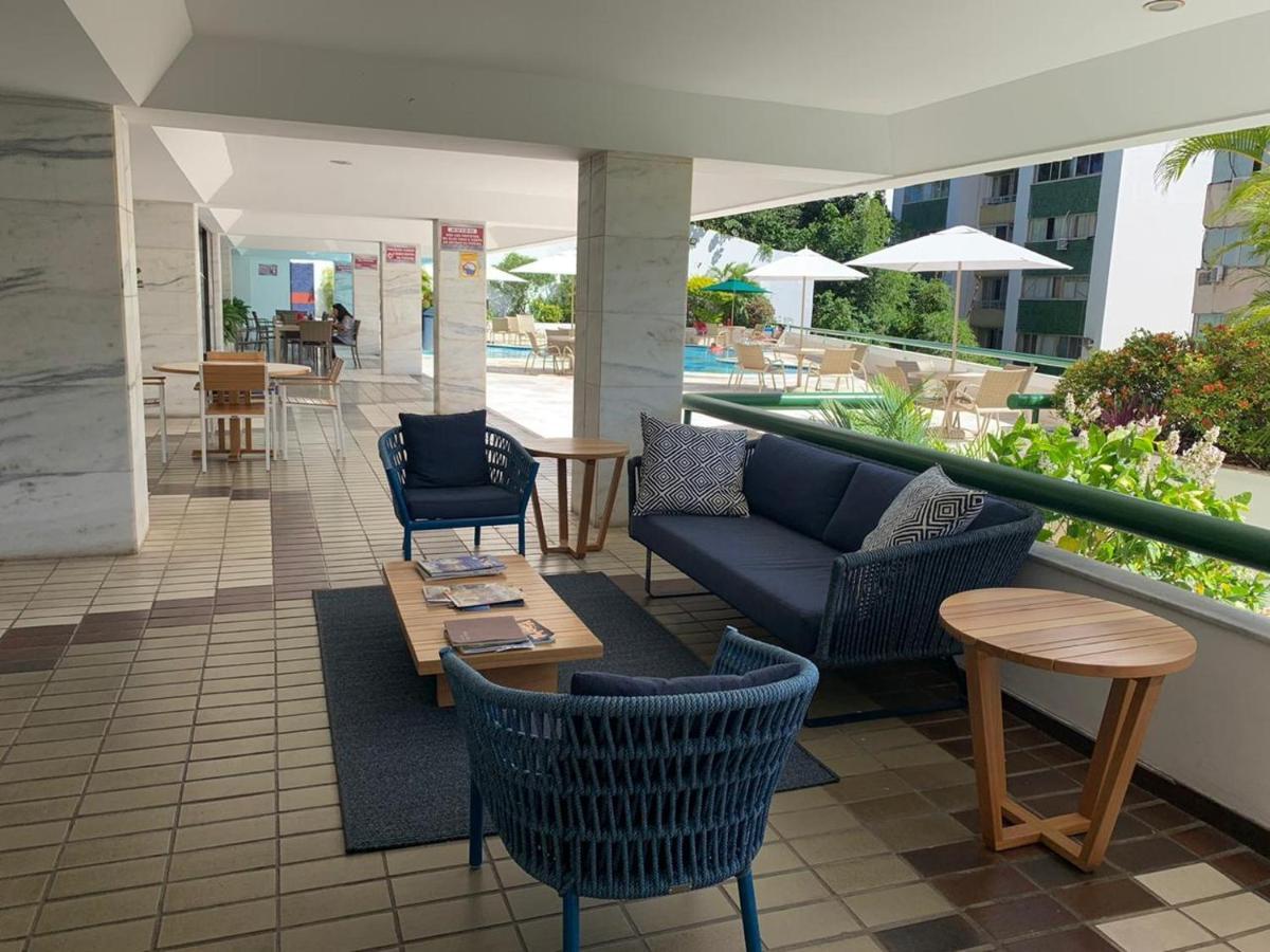 Flat Atlatic City Apart Hotel Barra Ondina Em Salvador Exteriör bild